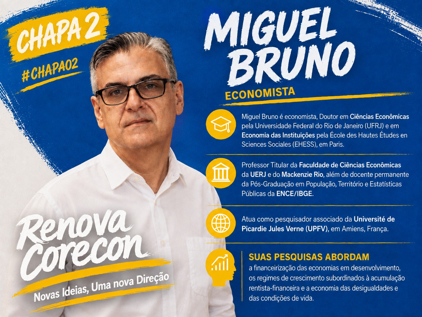 Card de Miguel Bruno