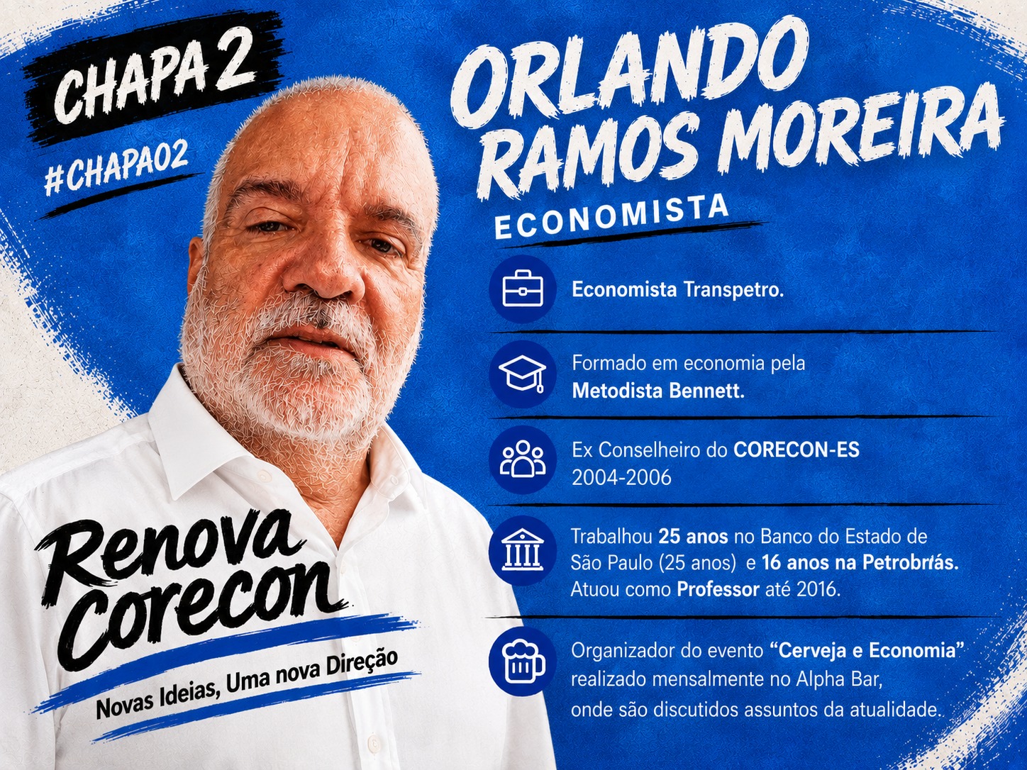 Card de Orlando Ramos Moreira
